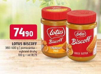 Terno Lotus biscoff nabídka