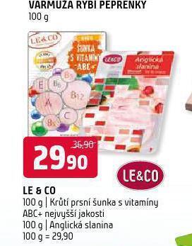 Terno Anglická slanina nabídka