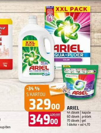 Terno Ariel prací prostředek nabídka