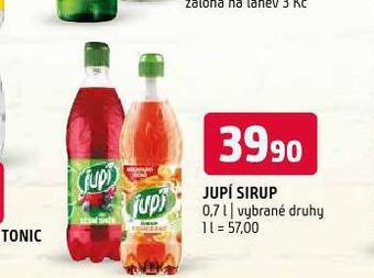 Terno Jupí sirup nabídka