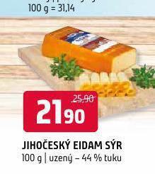 Terno Jihočeský eidam sýr nabídka