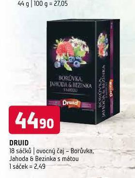 Terno Druid čaj nabídka