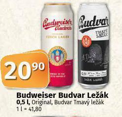 Coop Pivo budweiser budvar nabídka