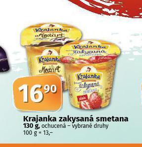 Coop Krajanka zakysaná smetana nabídka