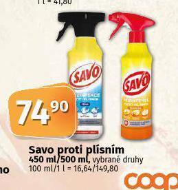 Coop Savo proti plísním nabídka