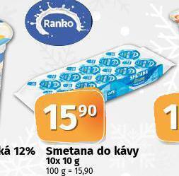 Coop Smetana do kávy nabídka