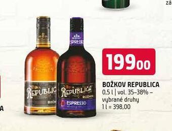 Terno Božkov republica nabídka