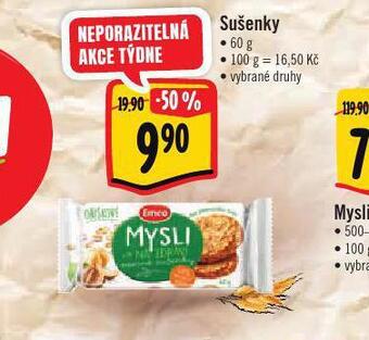 Albert Emco sušenky nabídka
