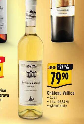 Albert Chateau valtice nabídka