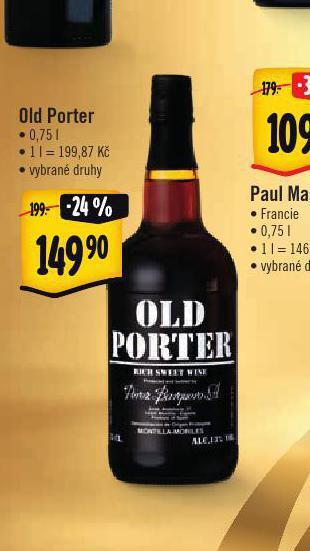 Albert Old porter nabídka