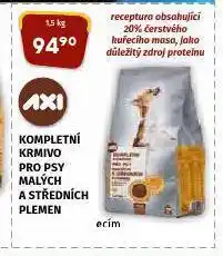 Terno Axi kompletní krmivo pro psy malých a středních plemen nabídka