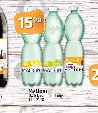 Coop Mattoni nabídka