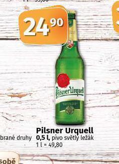 Coop Pivo pilsner urquell nabídka