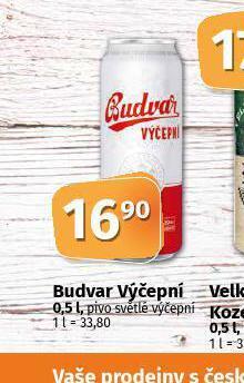 Coop Pivo budvar nabídka