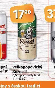 Coop Pivo velkopopovický kozel nabídka