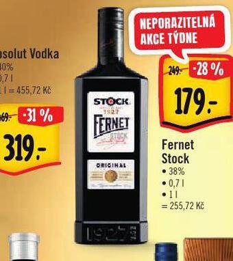 Albert Fernet stock nabídka