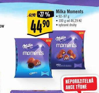 Albert Milka moments nabídka