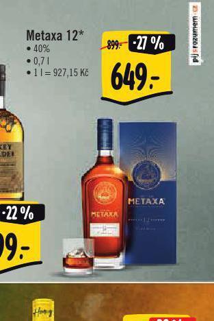 Albert Metaxa 12* nabídka