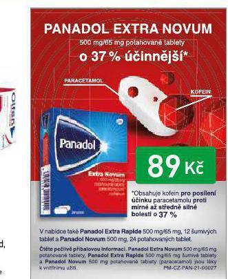 Alphega Lékárna Panadol extra novum nabídka