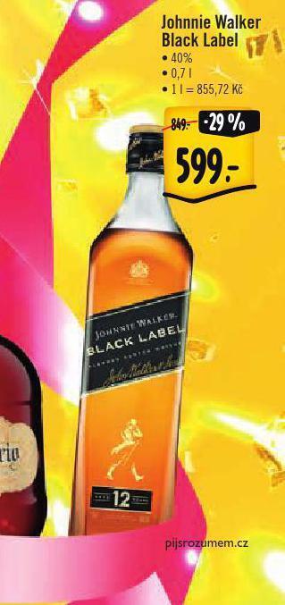 Albert Johnnie walker black label nabídka