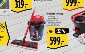 Albert Ultramax 2v1 mop nabídka