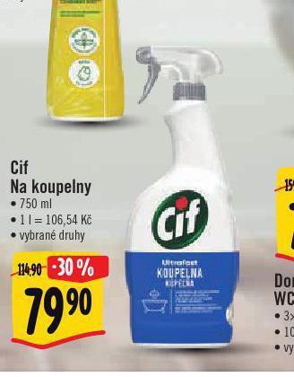 Albert Cif na koupelny nabídka