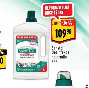 Albert Sanytol dezinfekce na prádlo nabídka