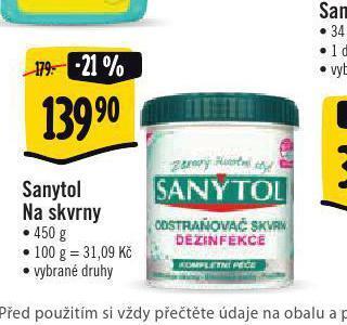 Albert Sanytol na skvrny nabídka