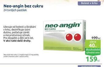 Benu Neo-angin nabídka