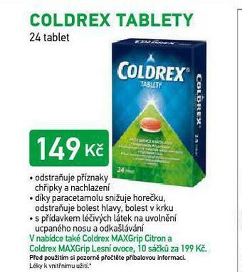 Alphega Lékárna Coldrex tablety nabídka