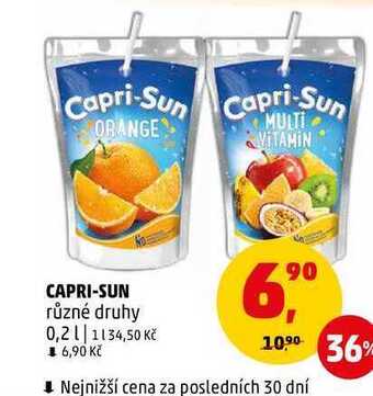 Penny Market Capri-sun, 0,2 l nabídka