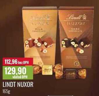 Ratio Lindt nuxor 165g nabídka