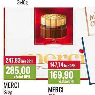 Ratio Merci 675g nabídka