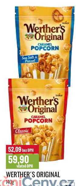Ratio Werther's original 140g nabídka