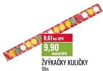 Ratio Žvýkačky kuličky 16ks nabídka