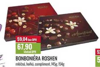 Ratio Bonboniéra roshen 145g, 154g nabídka