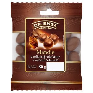 Dr. ensa mandle v mléčné čokoládě 80g