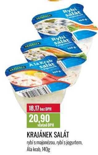 Ratio Krajánek salát 140g nabídka