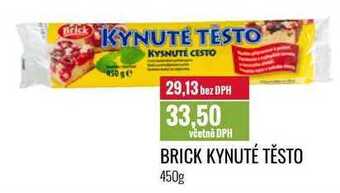 Ratio Brick kynuté těsto 450g nabídka