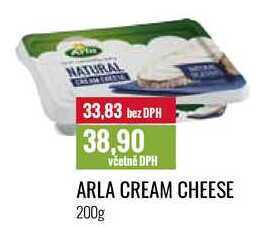 Ratio Arla cream cheese 200g nabídka