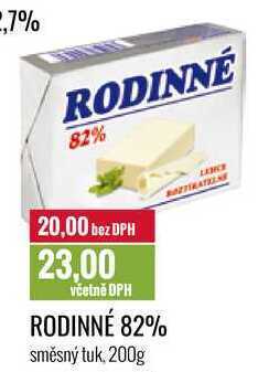 Ratio Rodinné 82% 200g nabídka