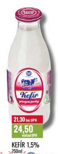 Ratio Kefír 1,5% 750ml nabídka