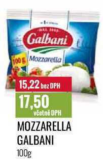 Ratio Mozzarella galbani 100g nabídka