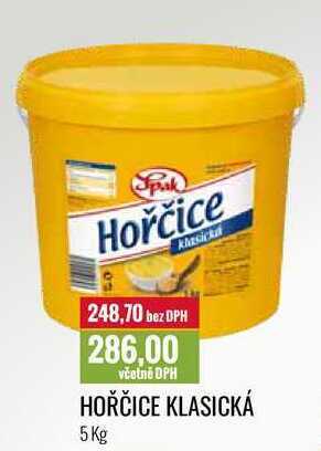 Ratio Hořčice klasická 5 kg nabídka