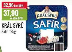 Ratio Král sýrů safír, 125g nabídka