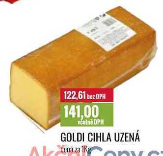 Ratio Goldi cihla uzená cena za 1kg nabídka