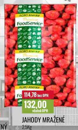 Ratio Jahody mražené 2,5kg nabídka