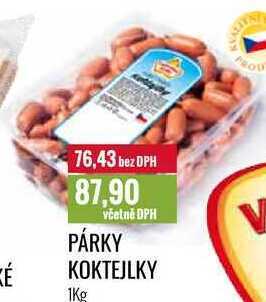 Ratio Párky koktejlky 1kg nabídka