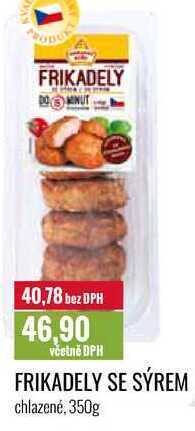 Ratio Frikadely se sýrem 350g nabídka