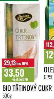 Ratio Bio třtinový cukr 500g nabídka